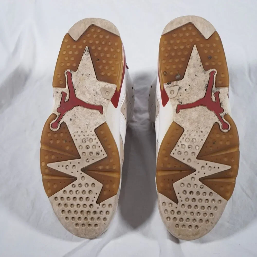 Nike Air Jordan 6 Retro Alternate White University Red 2022 Men's 10.5